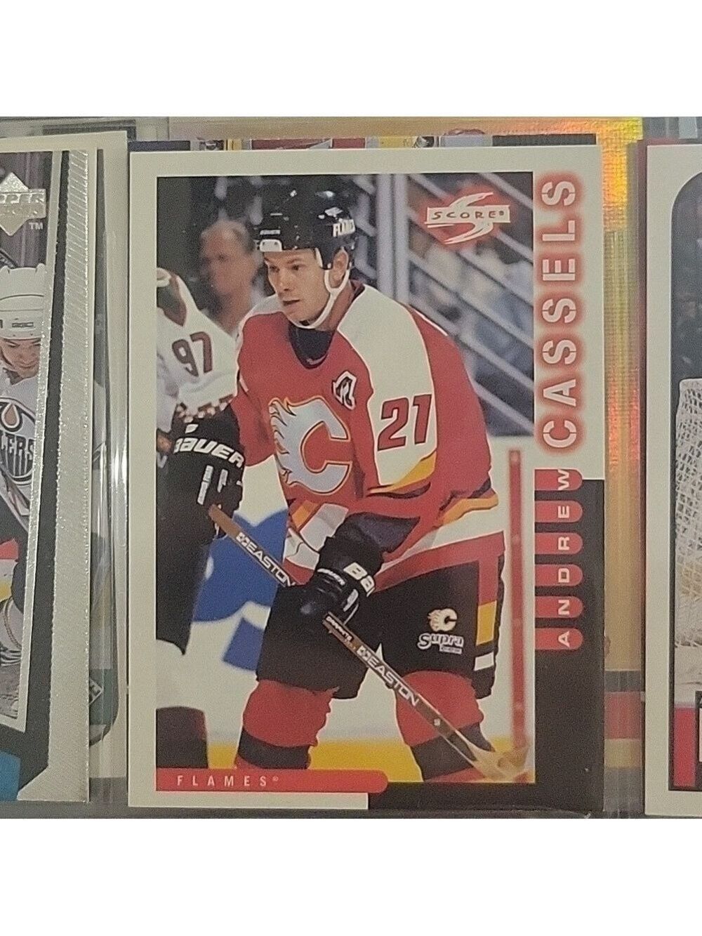 Andrew Cassels Hockey Card Calgary Flames